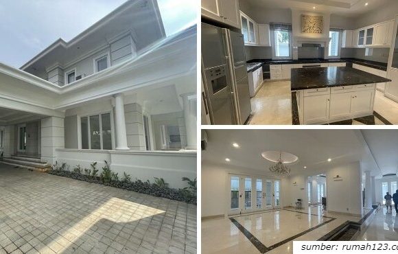 Potret Rumah Mewah Dijual Rp36 Miliar di Pejaten, Jakarta Selatan. Luas Ruang Tamunya Bak Lapang Futsal!