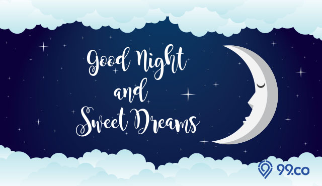 kumpulan ucapan selamat malam singkat romantis