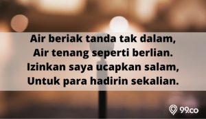 50 Contoh Pantun Pembuka Acara yang Bisa Buat Suasana Meriah. Cocok untuk Segala Event!