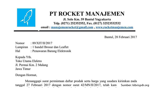 7 Contoh Surat Penawaran Barang dan Jasa yang Baik dan Benar. Sudah Tahu?