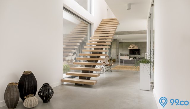 contoh tangga rumah minimalis