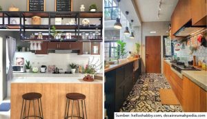 desain dapur ala cafe