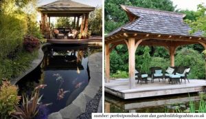 7 Inspirasi Desain Kolam Ikan dan Gazebo Kekinian. Dijamin Makin Betah di Rumah!
