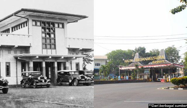 potret lawas bandara halim perdanakusuma