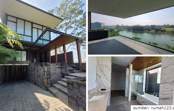 Menengok 6 Potret Rumah Mewah Dijual di Bandung Seharga Rp15 Miliar. Tawarkan Pemandangan Danau yang Menyejukkan!