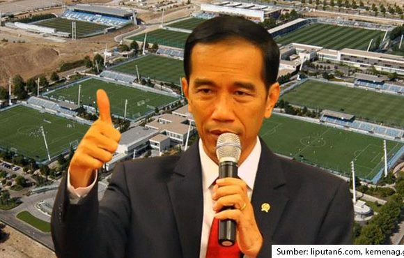 Jokowi Perintahkan Menpora dan PSSI untuk Bangun Pusat Pelatihan Sepak Bola di IKN. Untuk Apa?