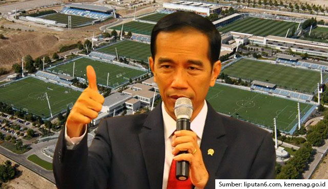 Jokowi Perintahkan Menpora dan PSSI untuk Bangun Pusat Pelatihan Sepak Bola di IKN. Untuk Apa?