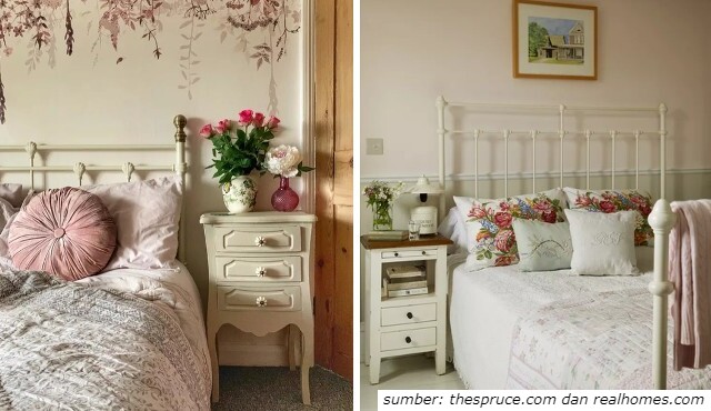 desain kamar tidur vintage