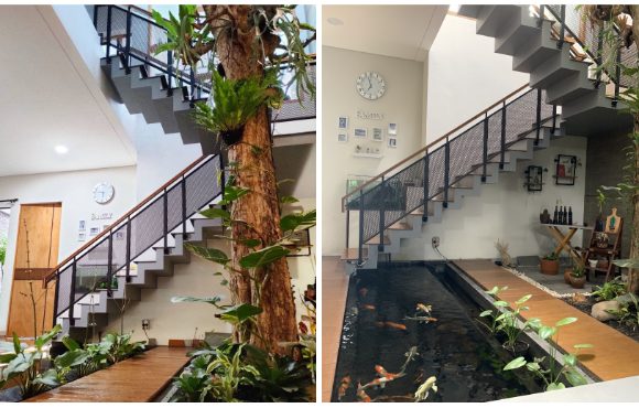 Panduan Merawat Taman dan Kolam Ikan di Dalam Rumah ala @dhouse_dzds. Sederhana, Tak Memerlukan Cara Khusus!
