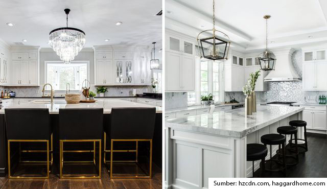 desain dapur luas