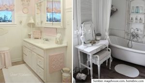 desain kamar mandi shabby chic