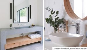 desain wastafel kamar mandi minimalis