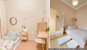 desain kamar tidur remaja putri ala korea