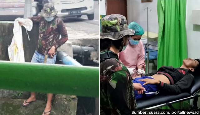polisi menyamar jadi pemulung
