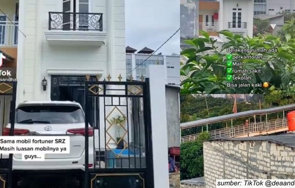 Viral, Ini Potret Rumah Sempit di Jakarta Bergaya Eropa Klasik yang Mewah. Ukurannya Cuma 3 Meter!