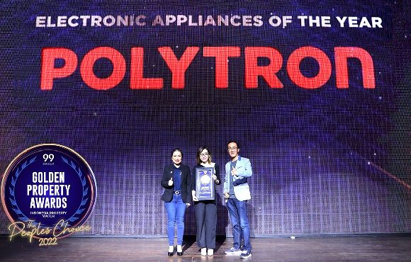 Dipilih Masyarakat, POLYTRON Raih Penghargaan Bergengsi Sebagai Electronic Appliances of the Year 2022