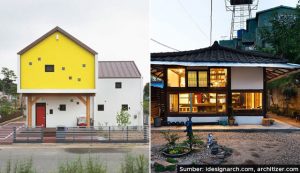 ide desain rumah korea 2 lantai