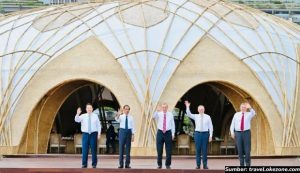Mengenal Filosofi Bamboo Dome, Bangunan Tempat Santap Siang Pimpinan G20
