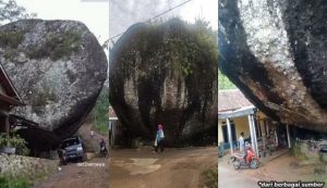 Penampakan Rumah di Cianjur Berdempetan dengan Batu Raksasa, Tak Pernah Bergeser meski Terkena Longsor!