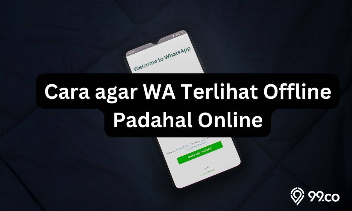 cara agar WA terlihat offline padahal online