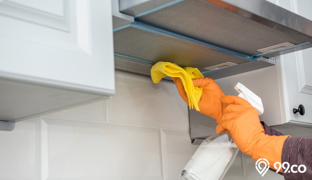 cara membersihkan cooker hood