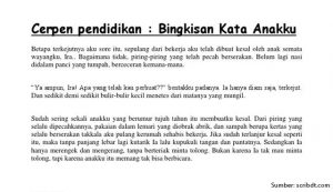 contoh cerpen pendidikan