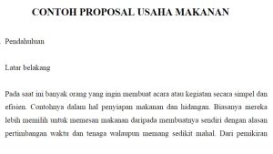 9 Contoh Proposal Usaha yang Baik dan Benar untuk Berbagai Bidang Usaha