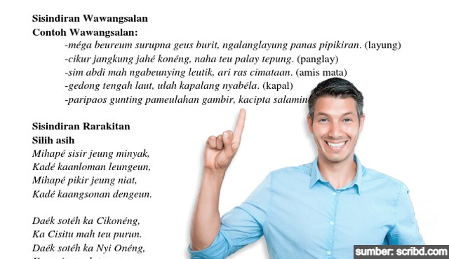 35 Contoh Wawangsalan atau Sindiran Bahasa Sunda, Dilengkapi Pengertiannya