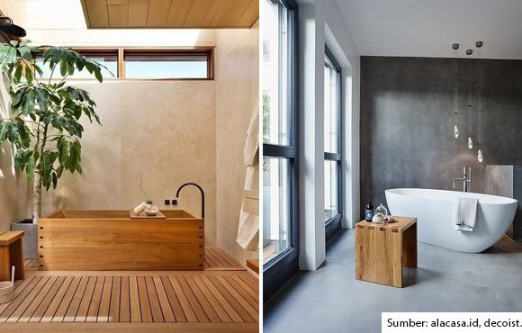 desain kamar mandi tanpa keramik