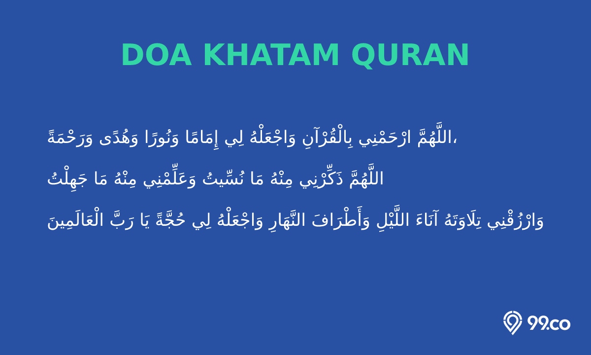 doa khatam quran