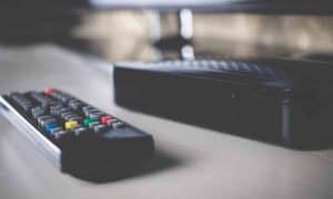 cara pasang set top box matrix apple ke tv led
