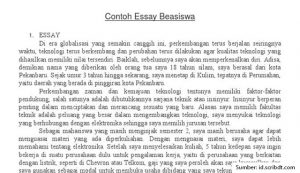 5 Contoh Essay Beasiswa Dilengkapi Cara Membuatnya. Bisa Menaikkan Kemungkinan Beasiswa Diterima!