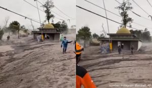 Viral Masjid di Gunung Semeru Masih Utuh Meski Diterjang Erupsi. MasyaAllah!