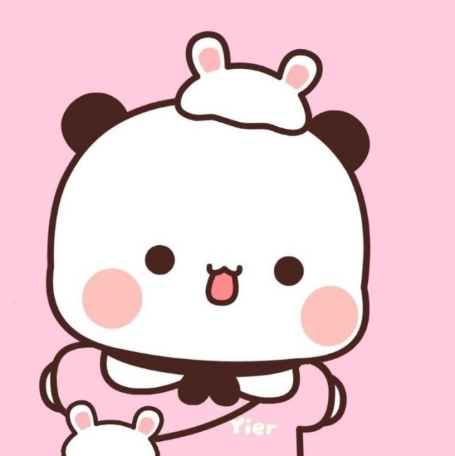terpisah pp couple panda gemoy