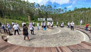 Antusias Tinggi, Titik Nol IKN Nusantara Jadi Tujuan Wisatawan. Bisa Capai 1000 Orang per Pekan!
