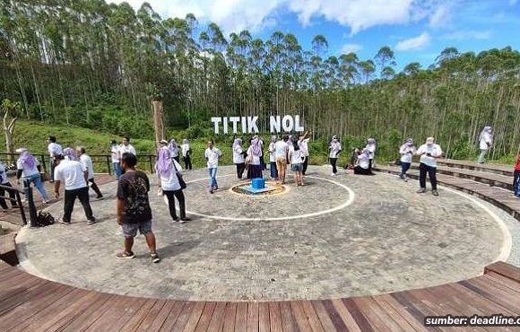 Antusias Tinggi, Titik Nol IKN Nusantara Jadi Tujuan Wisatawan. Bisa Capai 1000 Orang per Pekan!