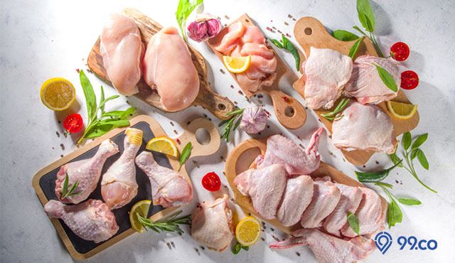 cara menyimpan daging ayam tanpa kulkas