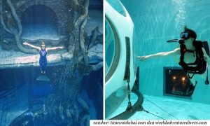 7 Kolam Renang Terdalam di Dunia, Punya Kedalaman hingga 100 Meter!