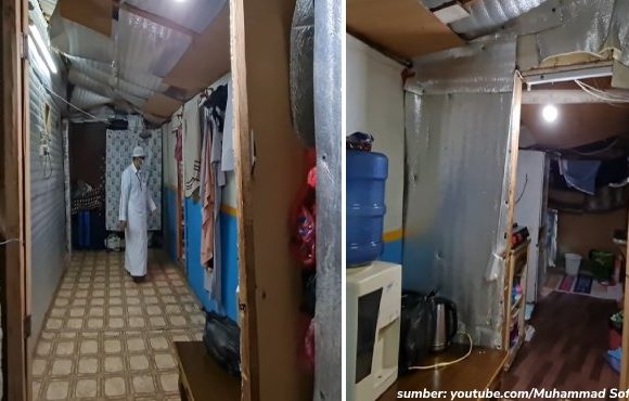 kontrakan pekerja muthawif