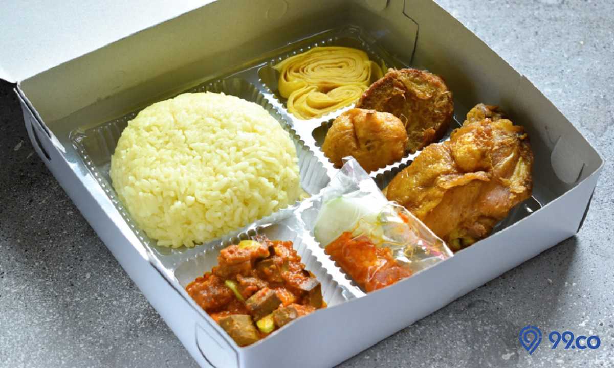 menu nasi kotak harga 20000