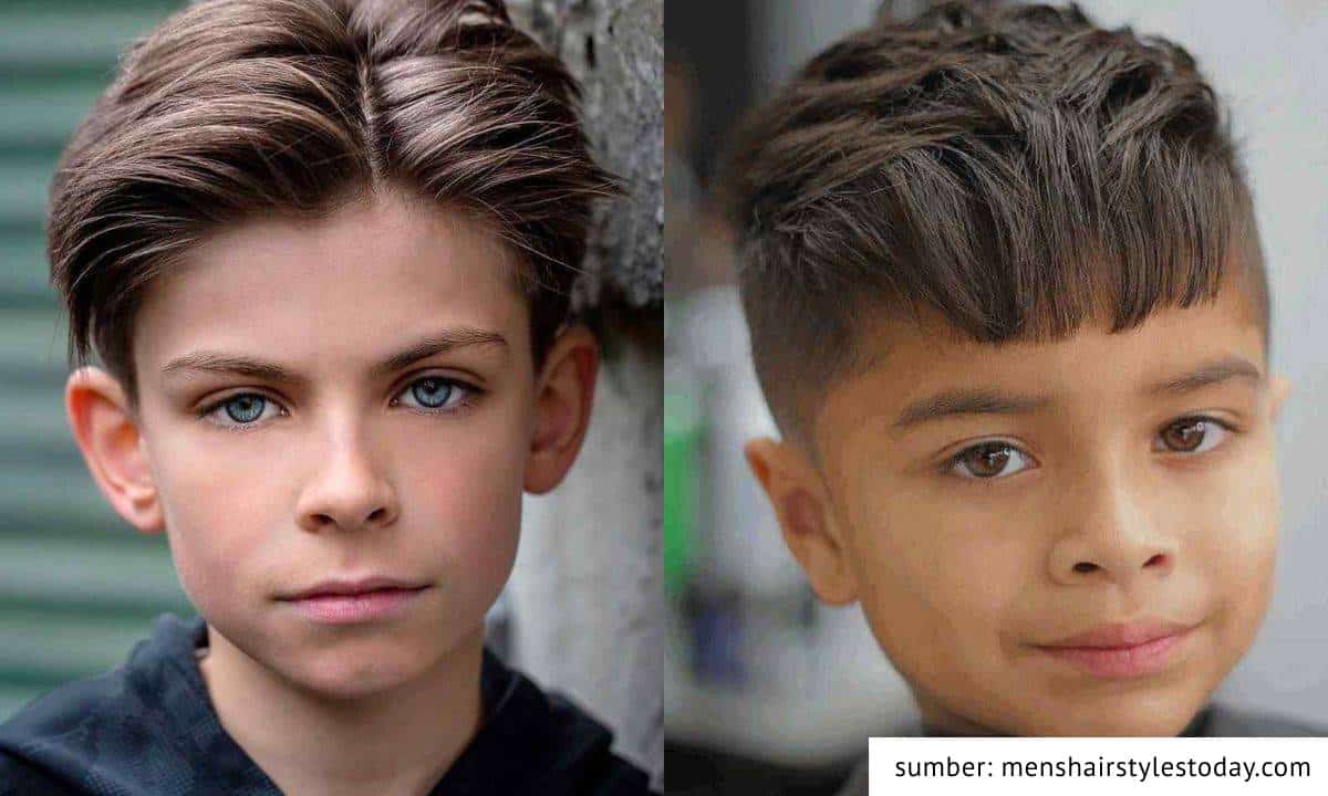 model rambut anak laki laki