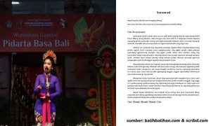 pidarta bahasa bali