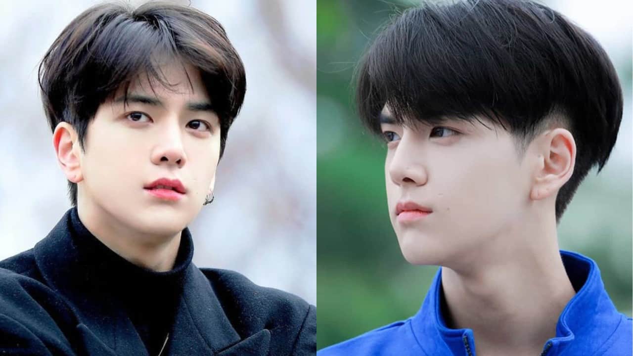 gaya potongan rambut two block korea