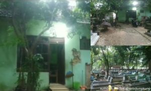 Viral Warga Tuban Punya Rumah di Tengah Pemakaman, Bikin Merinding!