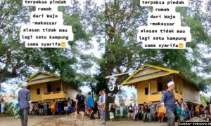 Viral Video Angkat Rumah, Ternyata Ini Tradisi Turun Temurun Suku Bugis! Viral Video Angkat Rumah, Ternyata Ini Tradisi Turun Temurun Suku Bugis!