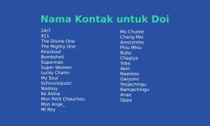 250 Ide Nama Kontak untuk Doi yang Unik, Lucu, dan Tidak Alay. Cara Lain Tunjukkan Kasih Sayang!