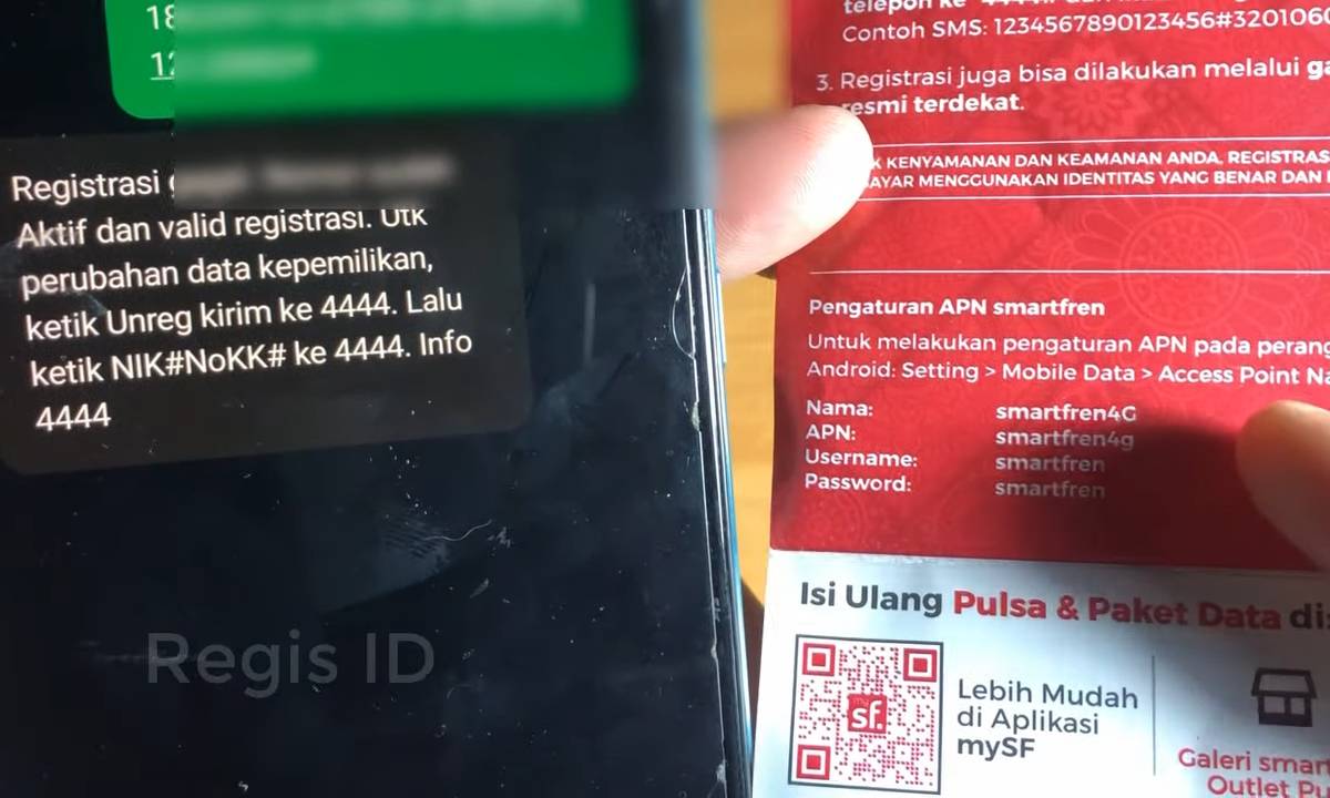 cara registrasi kartu smartfren