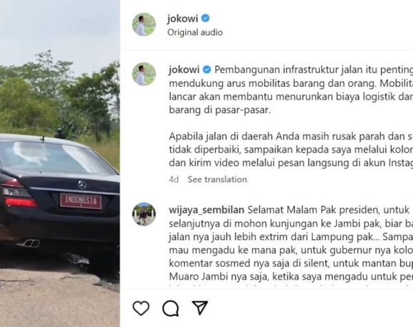 Dear Masyarakat, Begini Cara Lapor Jalan Rusak ke Jokowi. Catat, Ya!