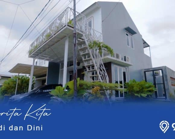 Inspirasi Desain Rumah Bergaya Kafe ala Ardi dan Dini. Asyik Jadi Tempat Nongkrong!
