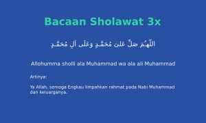 Bacaan Sholawat 3x Arab, Latin, dan Artinya Lengkap dengan Keutamaan. Mudah Dihafal!